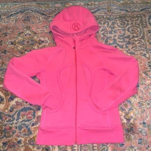 Lululemon Scuba Fuschia Hot Pink size 4 - very good condition